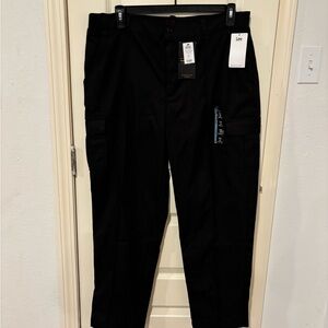 Lee Black Cargo Pants with Utility Pockets